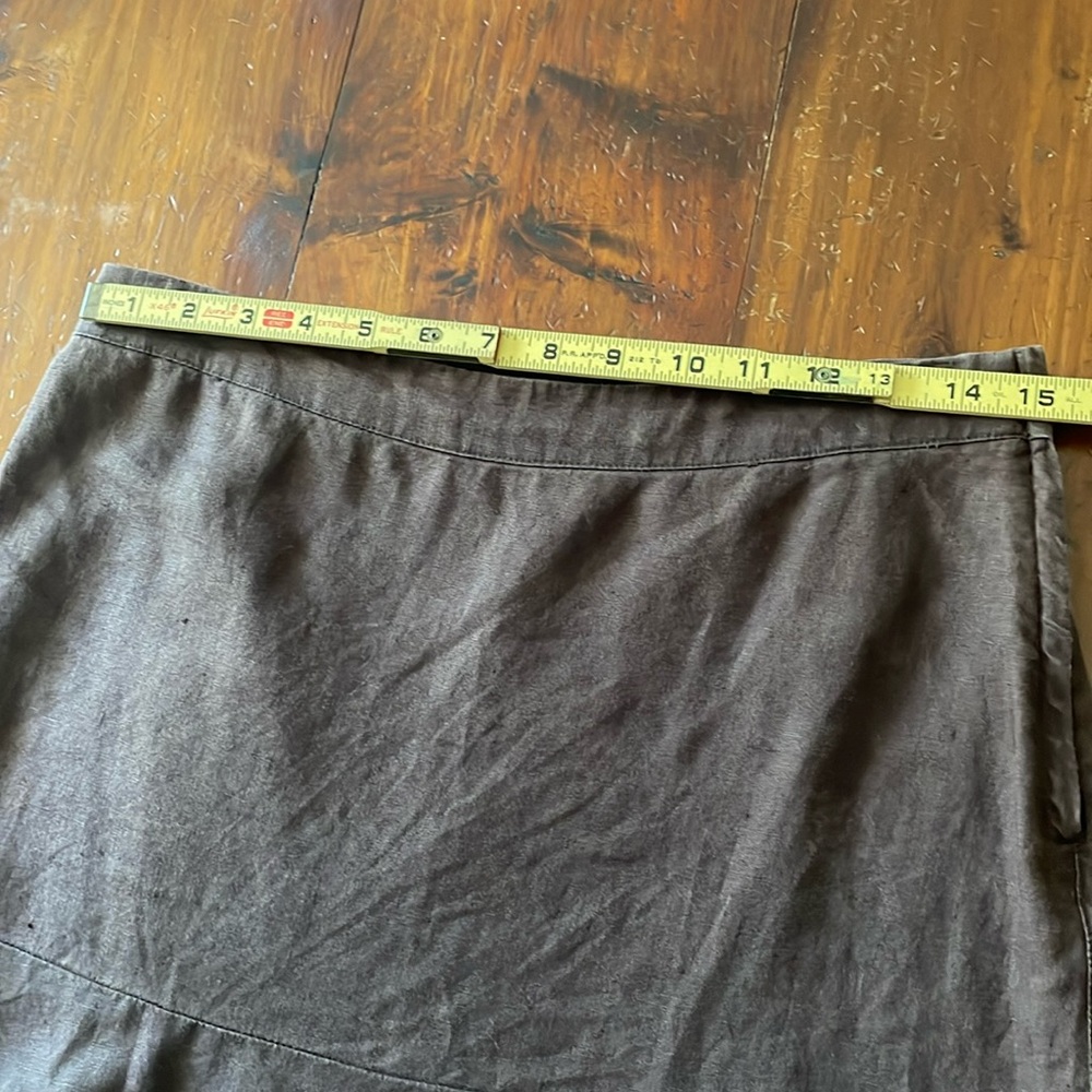 H&M Brown Linen Skirt - Picture 6 of 8